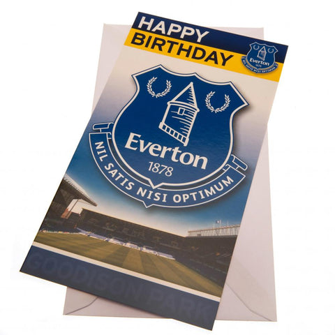 Everton FC Birthday Card  - Official Merchandise Gifts