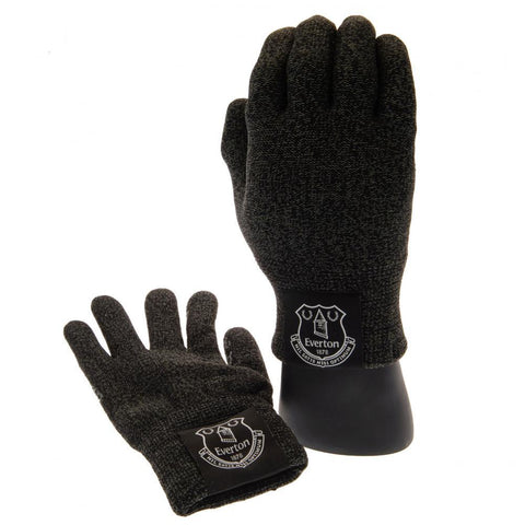 Everton FC Luxury Touchscreen Gloves Youths  - Official Merchandise Gifts