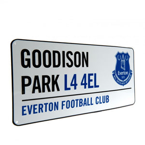 Everton FC Street Sign  - Official Merchandise Gifts