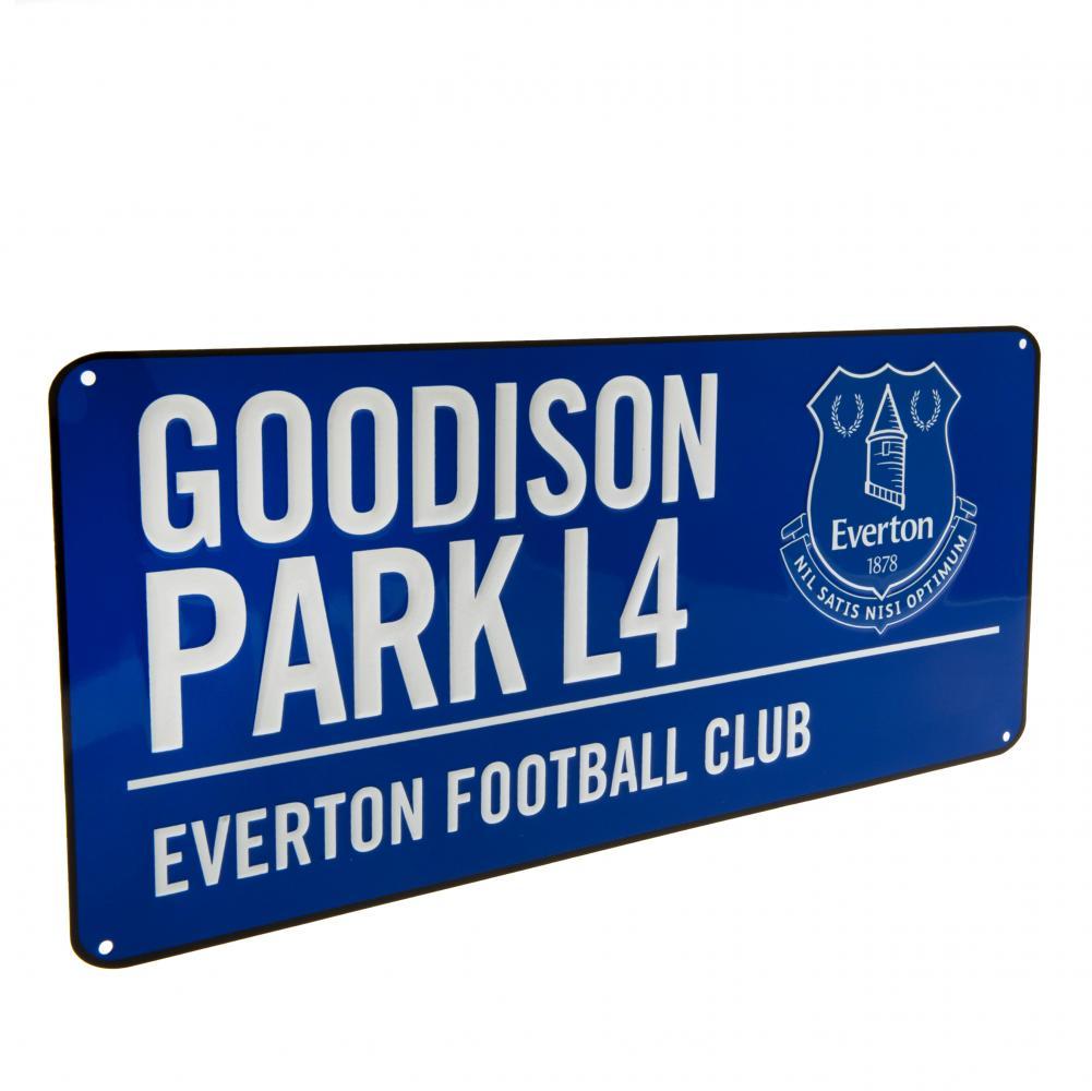 Everton FC Street Sign BL  - Official Merchandise Gifts