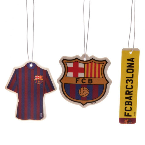 FC Barcelona 3pk Air Freshener  - Official Merchandise Gifts