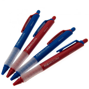 FC Barcelona 4pk Pen Set  - Official Merchandise Gifts