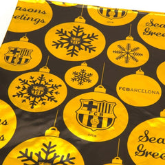 FC Barcelona Christmas Wrap  - Official Merchandise Gifts