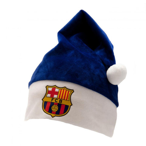 FC Barcelona Santa Hat  - Official Merchandise Gifts