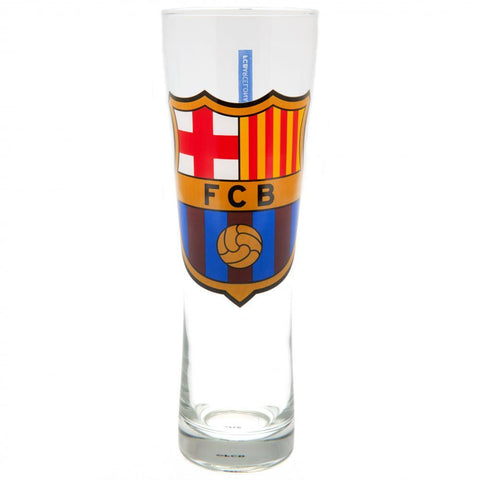 FC Barcelona Tall Beer Glass CR  - Official Merchandise Gifts