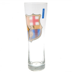 FC Barcelona Tall Beer Glass CR  - Official Merchandise Gifts