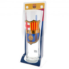 FC Barcelona Tall Beer Glass CR  - Official Merchandise Gifts