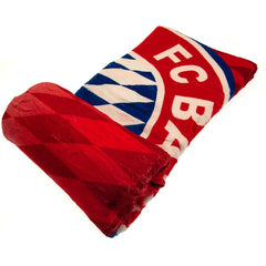 FC Bayern Munich Fleece Blanket  - Official Merchandise Gifts