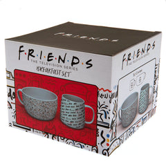 Friends Breakfast Set Doodle  - Official Merchandise Gifts