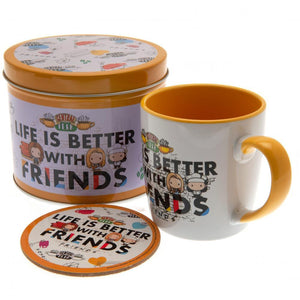 Friends Mug & Coaster Gift Tin  - Official Merchandise Gifts