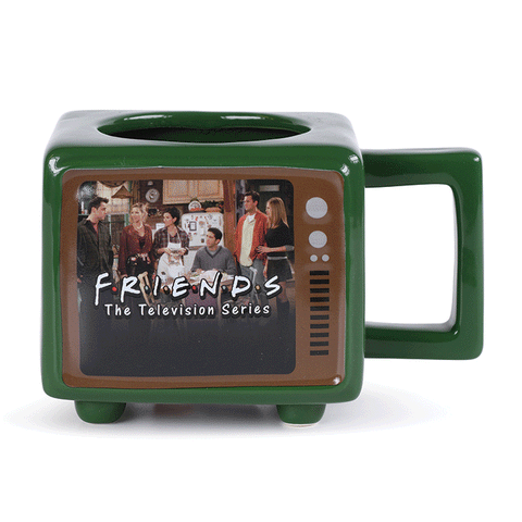 Friends Retro TV Heat Changing 3D Mug  - Official Merchandise Gifts