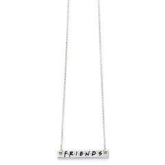 Friends Silver Plated Necklace Logo  - Official Merchandise Gifts