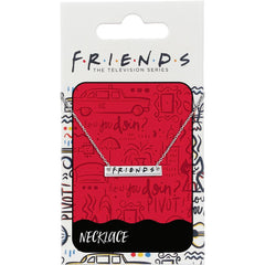 Friends Silver Plated Necklace Logo  - Official Merchandise Gifts