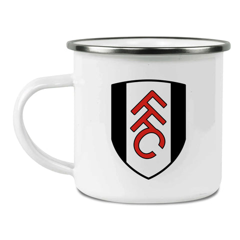 Fulham FC Back of Shirt Enamel Camping Mug