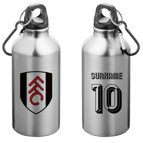 Fulham FC Personalised Water Bottle For Drinks