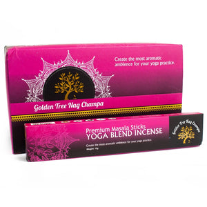 Golden Tree Nag Champa Incense - Yoga Blend