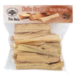 Green Tree Palo Santo Thin Sticks 100g