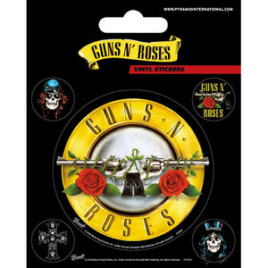 Guns N Roses Stickers  - Official Merchandise Gifts