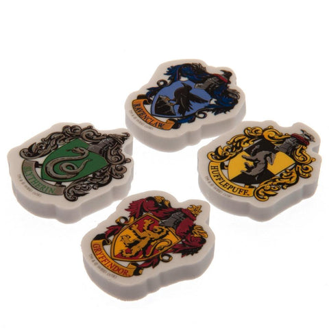 Harry Potter 4pk Eraser Set  - Official Merchandise Gifts