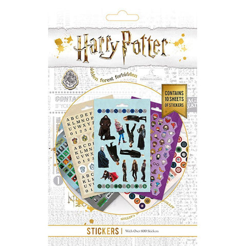 Harry Potter 800pc Sticker Set  - Official Merchandise Gifts