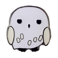 Harry Potter Badge Chibi Hedwig Owl  - Official Merchandise Gifts
