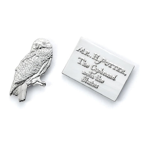 Harry Potter Badge Hedwig Owl & Letter  - Official Merchandise Gifts