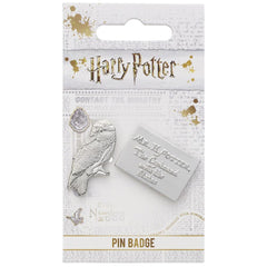 Harry Potter Badge Hedwig Owl & Letter  - Official Merchandise Gifts