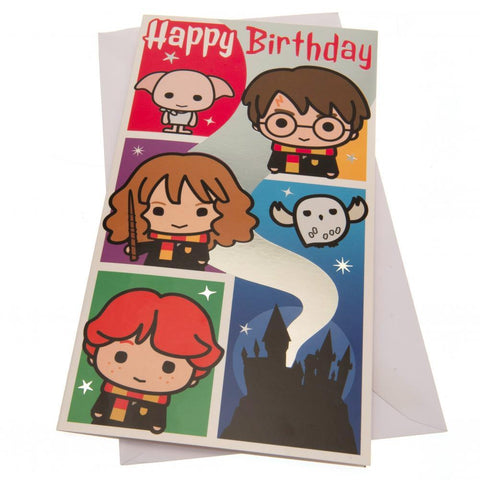 Harry Potter Birthday Card  - Official Merchandise Gifts