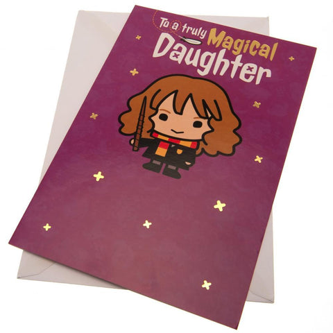 Harry Potter Birthday Card Daughter  - Official Merchandise Gifts