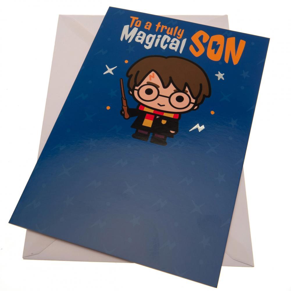 Harry Potter Birthday Card Son  - Official Merchandise Gifts