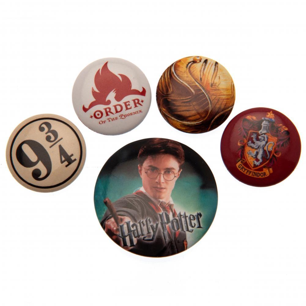 Harry Potter Button Badge Set GD  - Official Merchandise Gifts