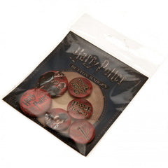 Harry Potter Button Badge Set RD  - Official Merchandise Gifts