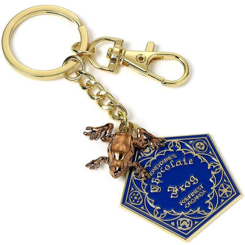 Harry Potter Charm Keyring Chocolate Frog  - Official Merchandise Gifts