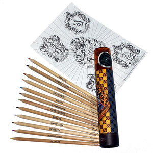 Harry Potter Colouring Pencil Tube  - Official Merchandise Gifts