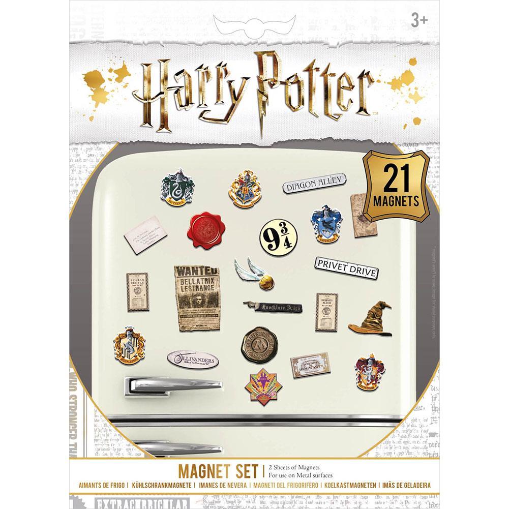 Harry Potter Fridge Magnet Set  - Official Merchandise Gifts
