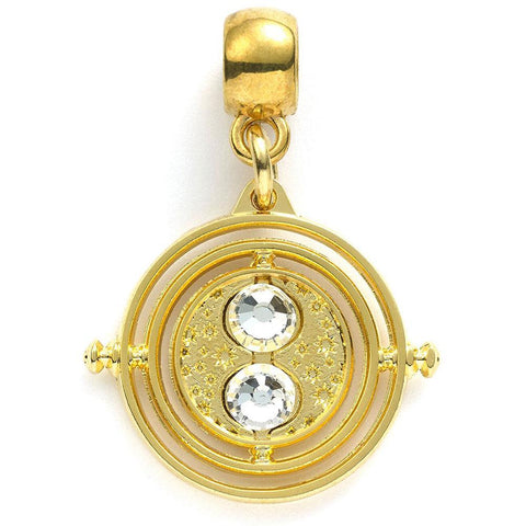 Harry Potter Gold Plated Charm Time Turner  - Official Merchandise Gifts