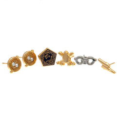 Harry Potter Gold Plated Earring Set  - Official Merchandise Gifts