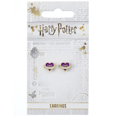 Harry Potter Gold Plated Earrings Love Potion  - Official Merchandise Gifts