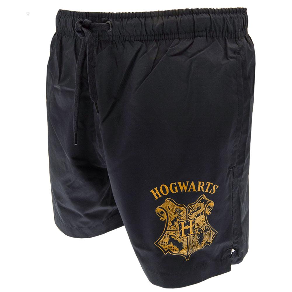 Harry Potter Mens Swim Shorts Hogwart M  - Official Merchandise Gifts