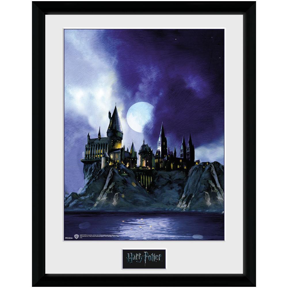 Harry Potter Picture Hogwarts Night 16 x 12  - Official Merchandise Gifts