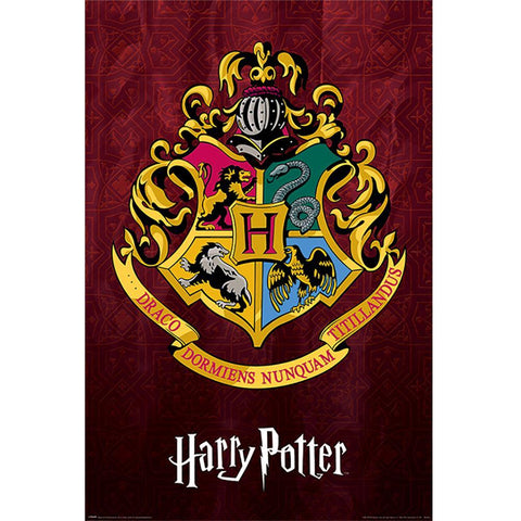 Harry Potter Poster Hogwarts Crest 140  - Official Merchandise Gifts