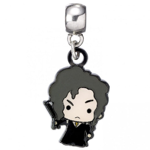 Harry Potter Silver Plated Charm Chibi Bellatrix LeStrange  - Official Merchandise Gifts