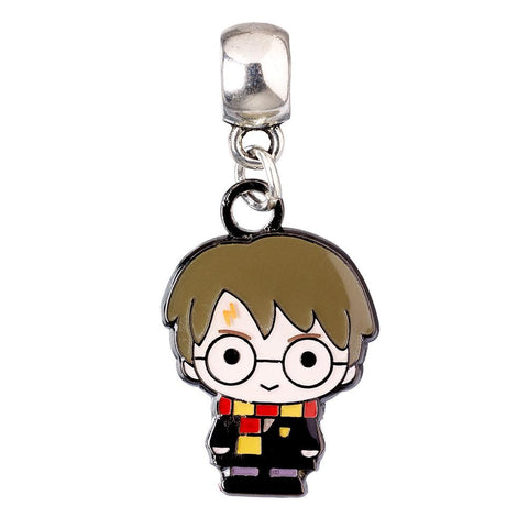 Harry Potter Silver Plated Charm Chibi Harry  - Official Merchandise Gifts