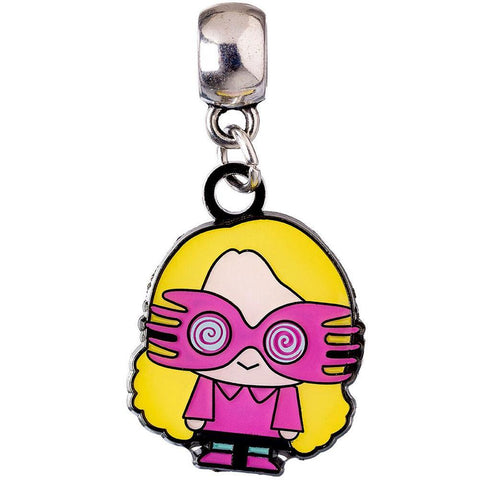 Harry Potter Silver Plated Charm Chibi Luna Lovegood  - Official Merchandise Gifts