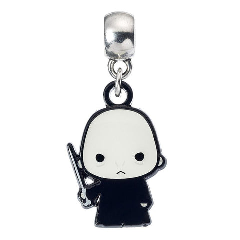 Harry Potter Silver Plated Charm Chibi Voldemort  - Official Merchandise Gifts