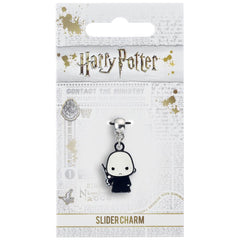 Harry Potter Silver Plated Charm Chibi Voldemort  - Official Merchandise Gifts