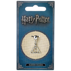 Harry Potter Silver Plated Charm Deathly Hallows  - Official Merchandise Gifts