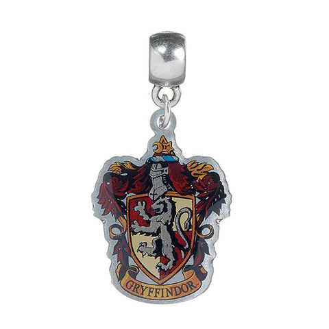 Harry Potter Silver Plated Charm Gryffindor  - Official Merchandise Gifts
