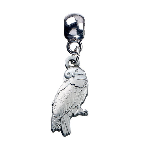 Harry Potter Silver Plated Charm Hedwig Owl  - Official Merchandise Gifts