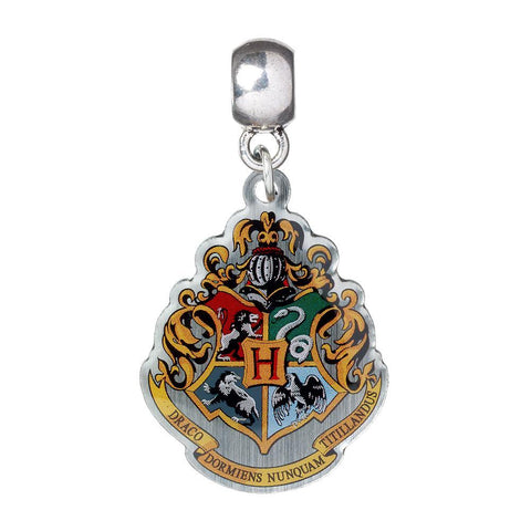 Harry Potter Silver Plated Charm Hogwarts  - Official Merchandise Gifts